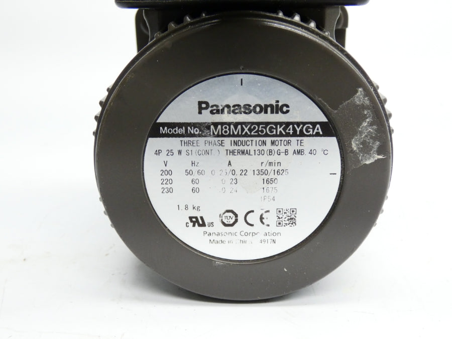 PANASONIC M8MX25GK4YGA 230V 0.25/0.22A NSNP