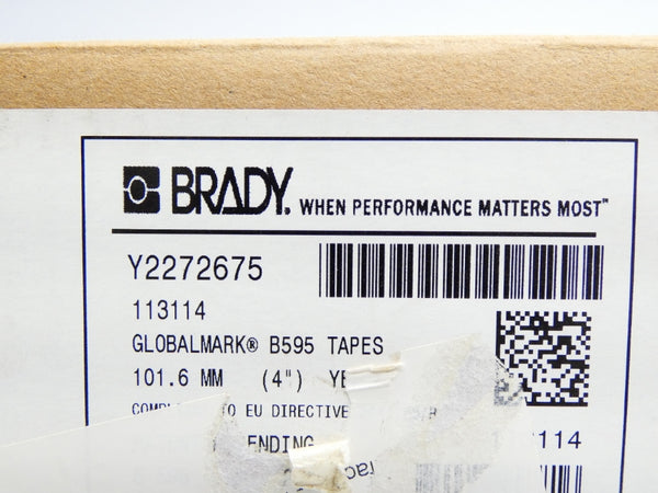 BRADY Y2272675 113114 4" 100FT NSMP
