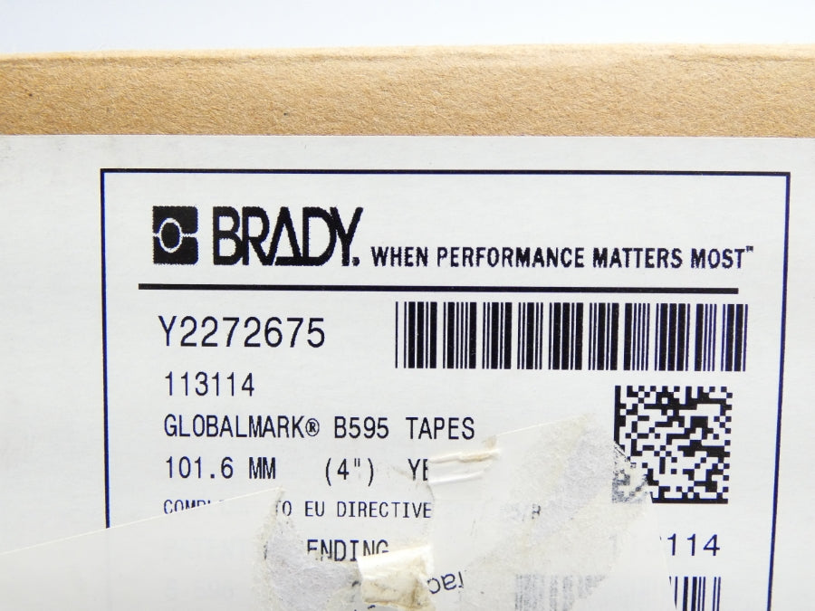 BRADY Y2272675 113114 4" 100FT NSMP