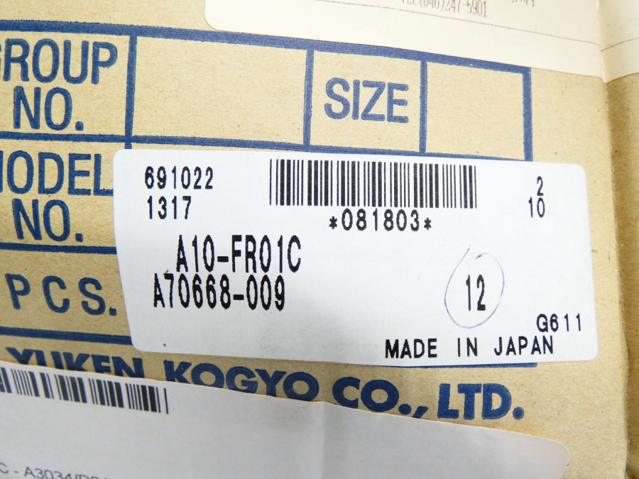YUKEN A10-FR01C-12 NSMP