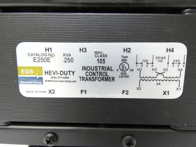 EGS HEVI-DUTY E250E NSMP