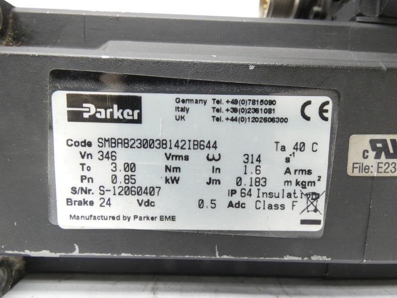 PARKER SMBA8230038142IB644 UNMP