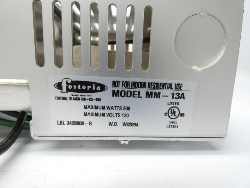FOSTORIA MM-13A 120V NSMP