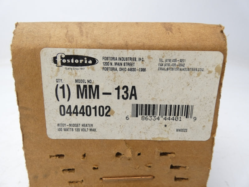 FOSTORIA MM-13A 120V NSFS