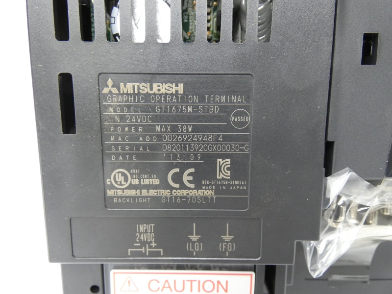 MITSUBISHI GT1675M-STBD 24VDC NSMP