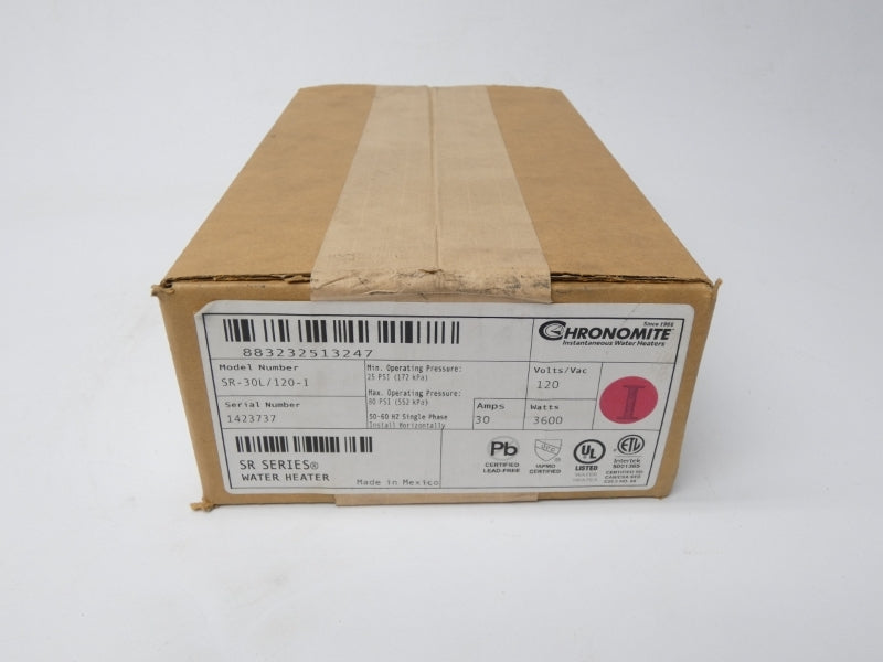 CHRONMITE SR-30L/120I 120V 30A 80PSI NSFS