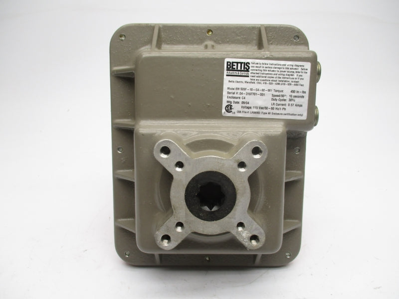 BETTIS EM520F-10-C4-02-001 115VAC .57A UNMP