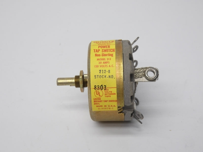 OHMITE 212-8 150V 20A NSMP