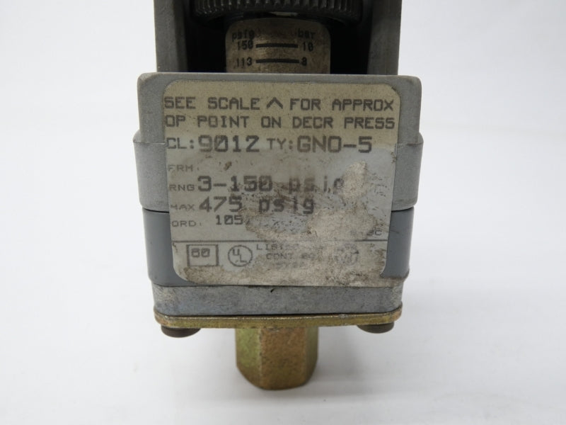 SQUARE D 9012GNO-5 475PSI UNMP