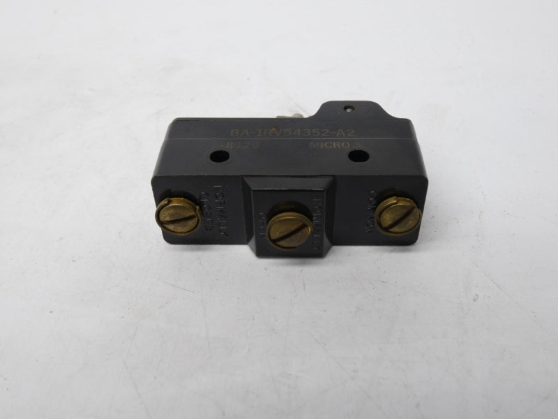 MICRO SWITCH BA-1RV54352-A2 480VAC 15A NSNP