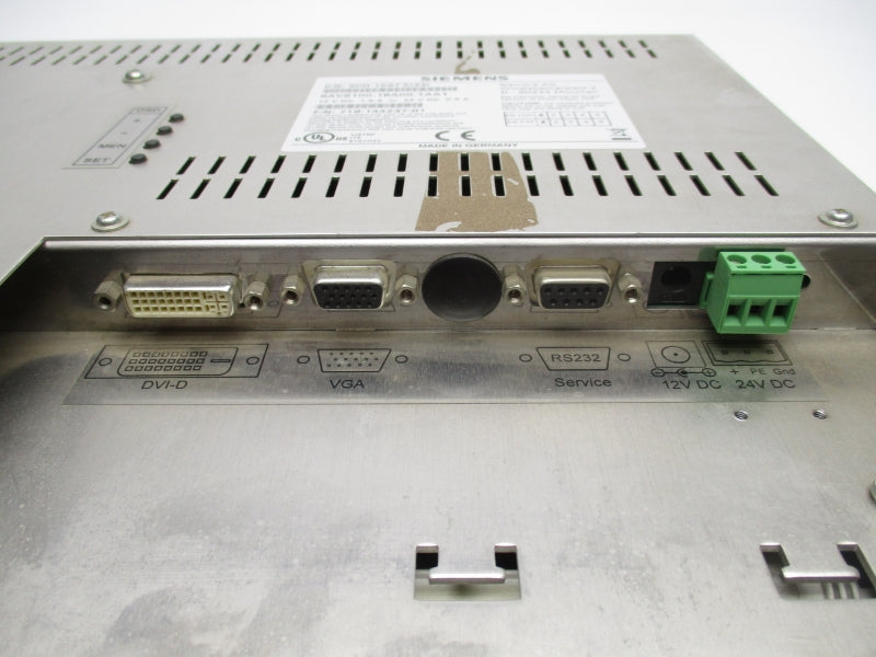 SIEMENS 6AV8100-1BA00-1AA1 12/24VDC 1.6/0.9A UNMP