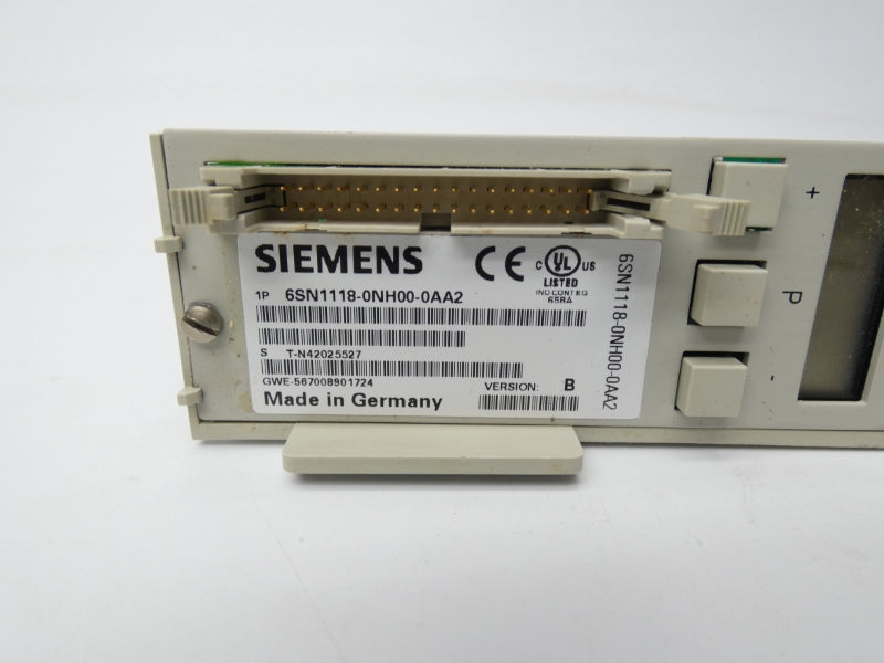 SIEMENS 6SN1118-0NH00-0AA2 VER. B NSMP