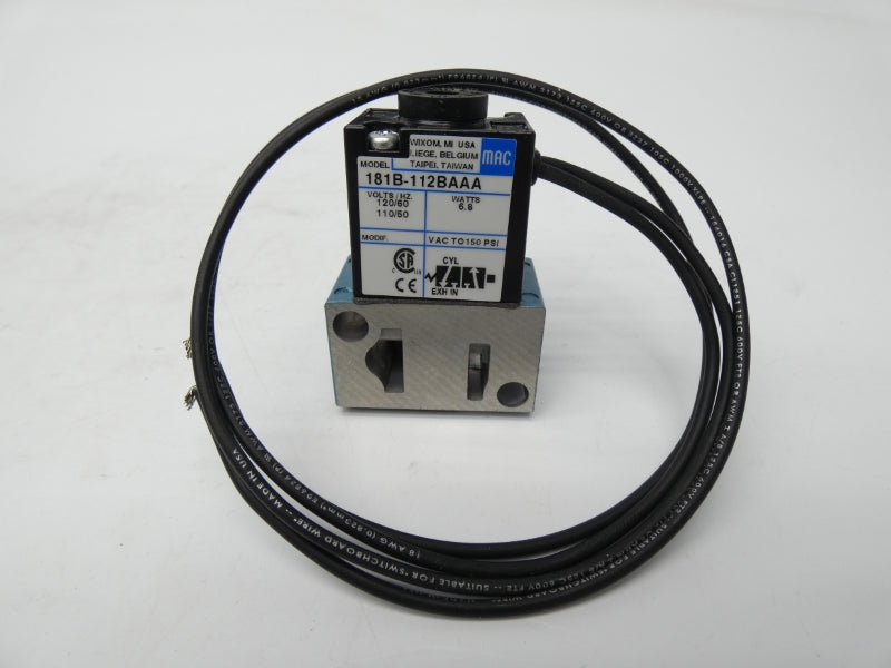 MAC 181B-112BAAA 120V 150PSI NSMP