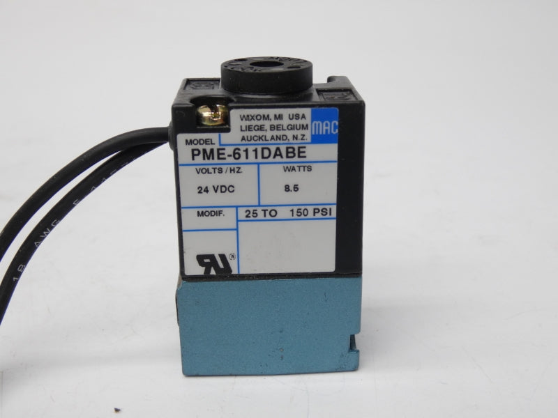 MAC PME-61DABE 24VDC 25-150PSI NSMP