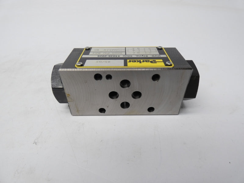 PARKER CPOM2AAV60 5000PSI NSMP