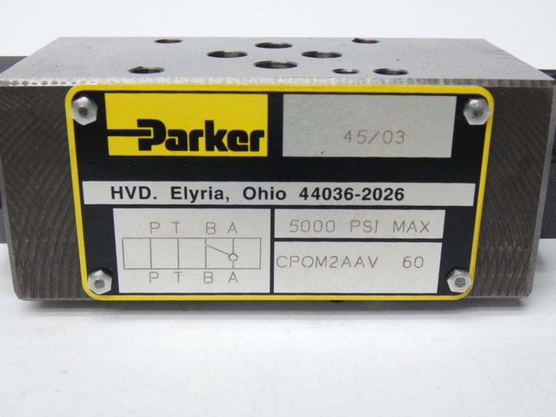 PARKER CPOM2AAV60 5000PSI NSMP