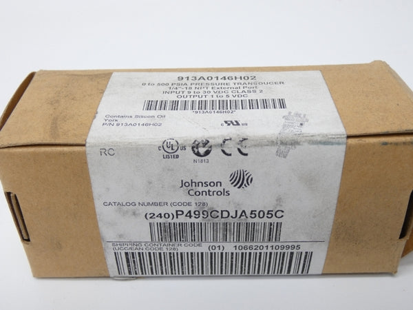 JOHNSON CONTROLS 913A0146H02 9-30VDC 0-500PSI NSMP