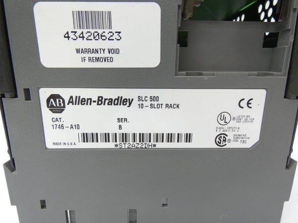 ALLEN BRADLEY 1746-A10 SER. B NSNP