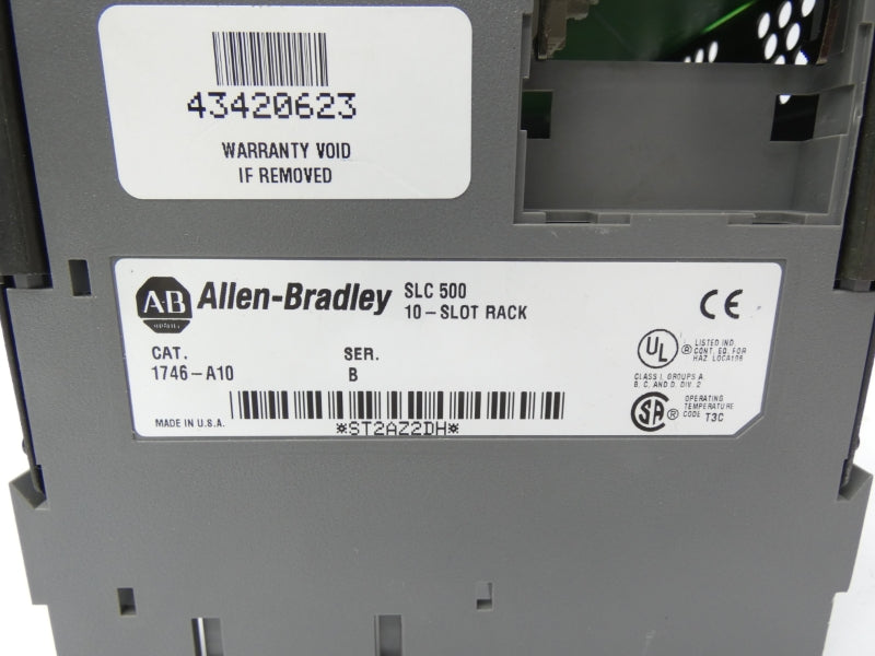 ALLEN BRADLEY 1746-A10 SER. B NSNP