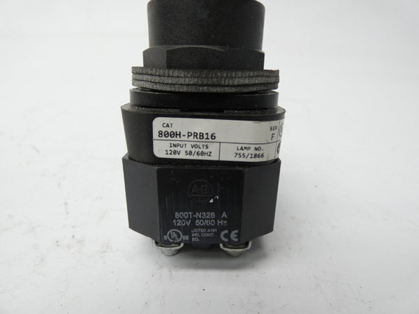 ALLEN BRADLEY 800H-PRB16 SER. F 120V NSNP