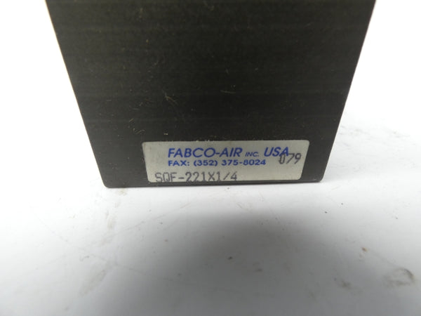 FABCO-AIR SQF-221X1/4 NSNP