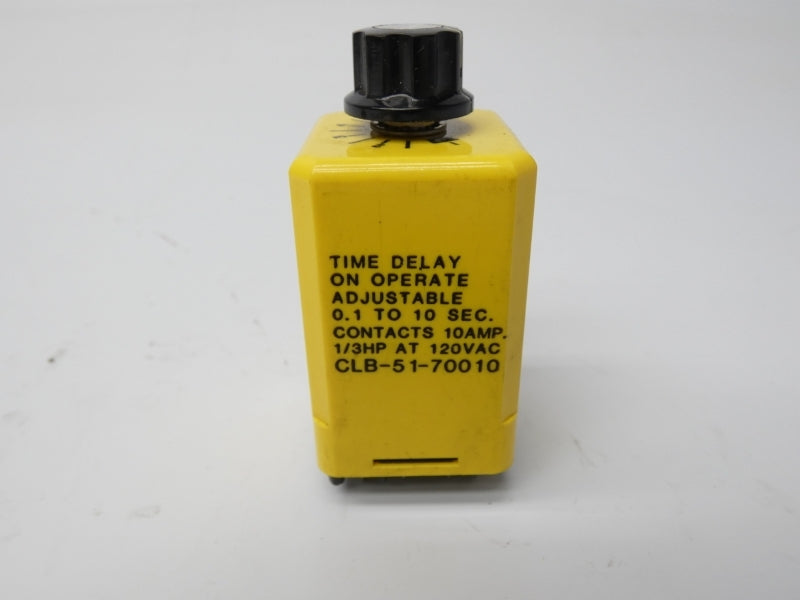 POTTER & BRUMFIELD CLB-51-70010 120VAC 10A 0.1-10S UNMP