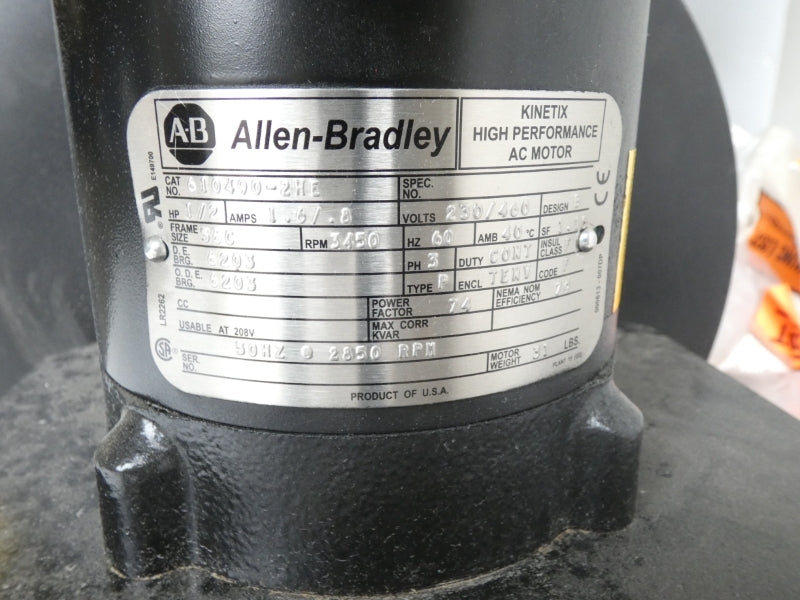 ALLEN BRADLEY HPK-B2212C-MA42BA SER. A 460V 376A NSMP