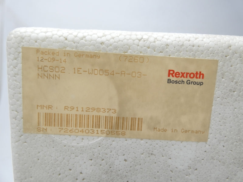 REXROTH HCS02.1E-W0054-A-03-NNNN R911298373 0-530V 22A NSMP