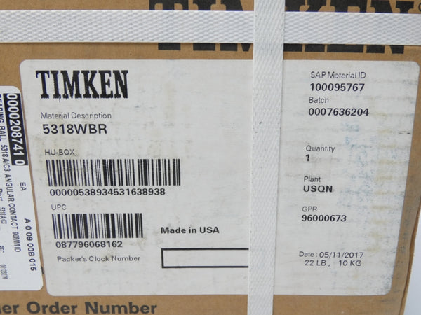 TIMKIN 5318WBR NSFS