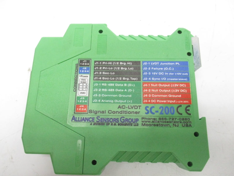 ALLIANCE SENSORS GROUP SC-200 NSMP