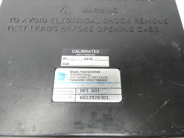 DRUCK DPI601 200V UNMP