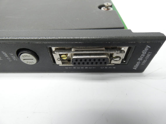 ALLEN BRADLEY 1785-ENET SER. B REV. J01 F/W D 5VDC 1.0A (NO KEY) UNMP