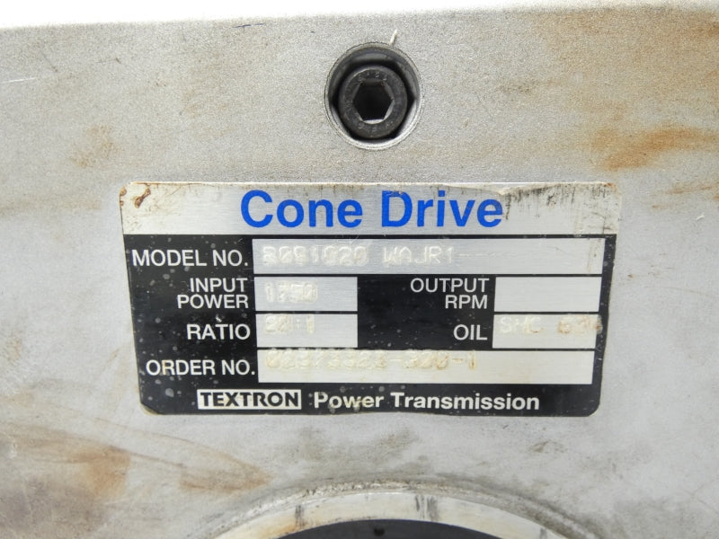 CONE DRIVE B081020WAJR1 UNMP