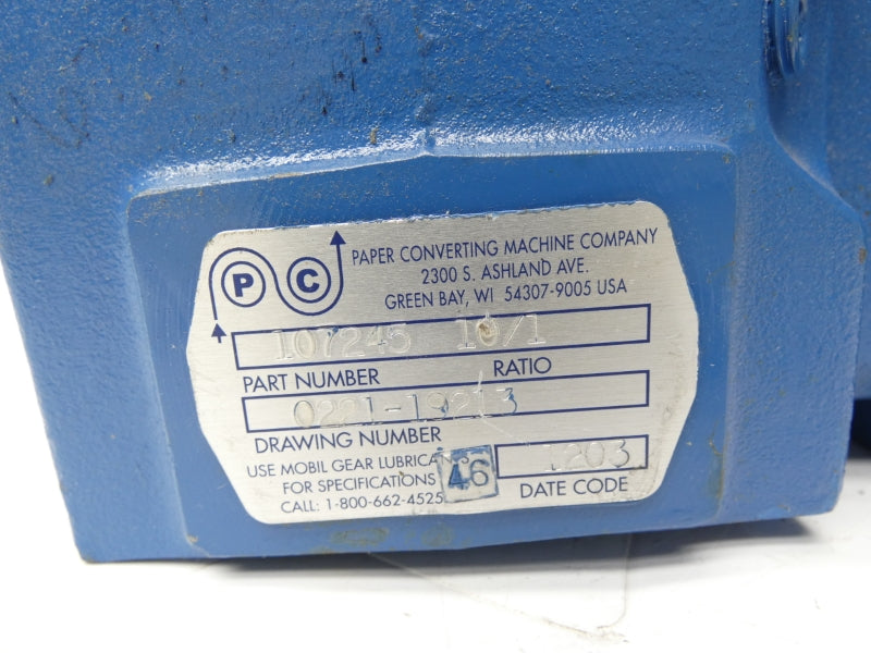 PAPER CONVERTING MACHINE COMPANY 107245 UNMP
