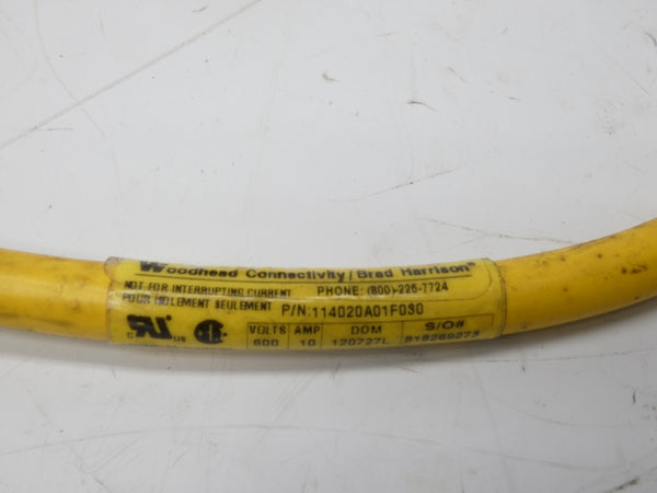 DANIEL WOODHEAD 114020A01F030 600V 10A UNMP