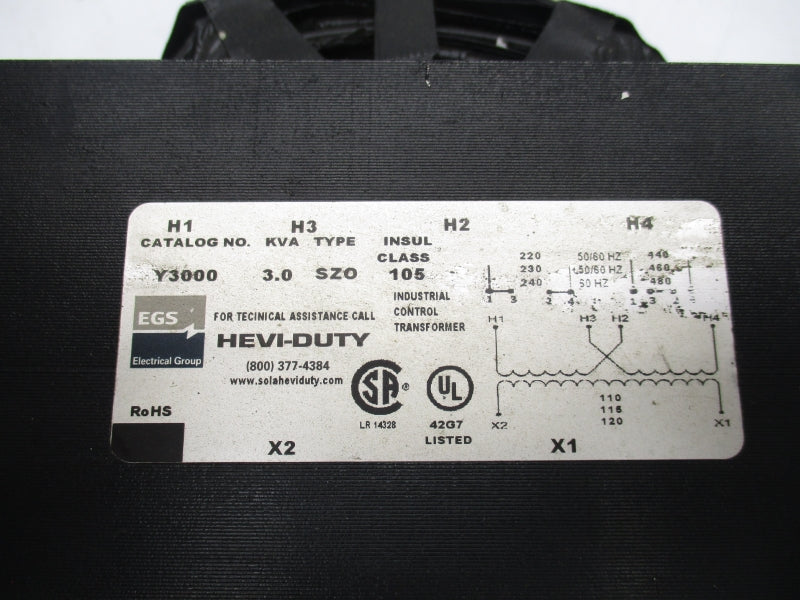 EGS Y3000 480V NSNP
