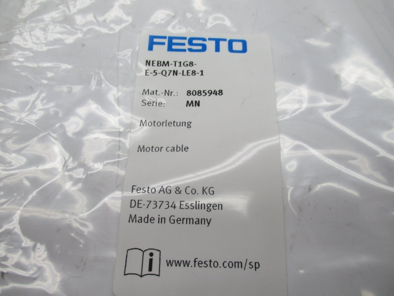 FESTO NEBM-T1G8-E-5-Q7N-LE8-1 8085948 633/48V NSMP