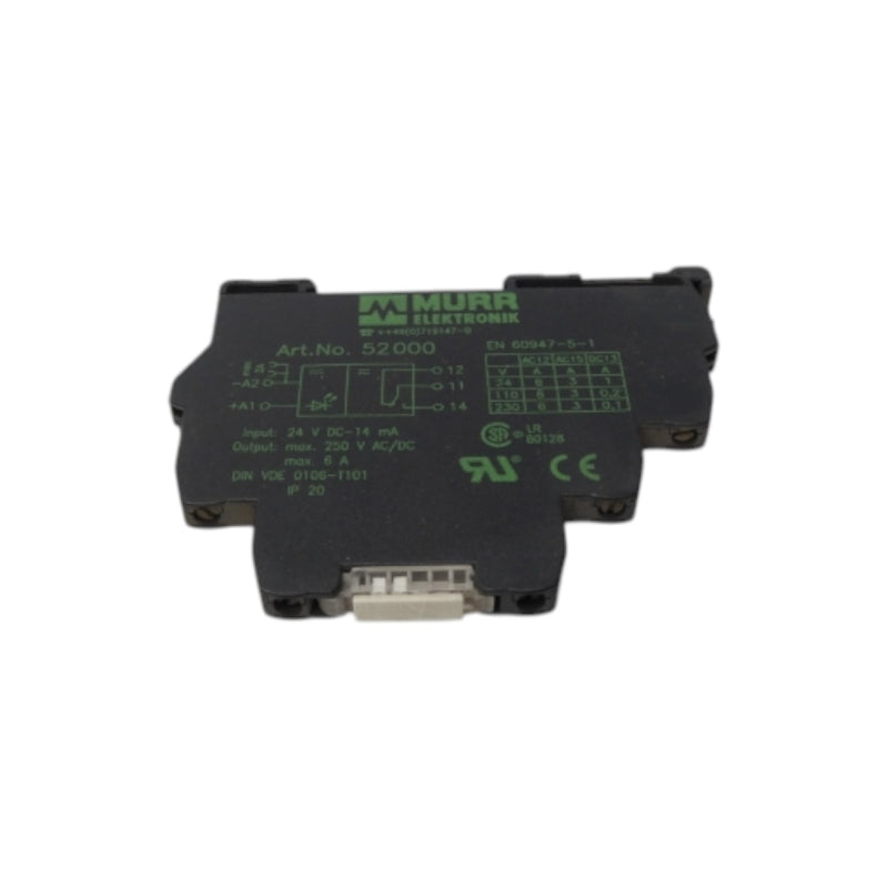 MURR ELEKTRONIK 52000 24VDC 6A UNMP