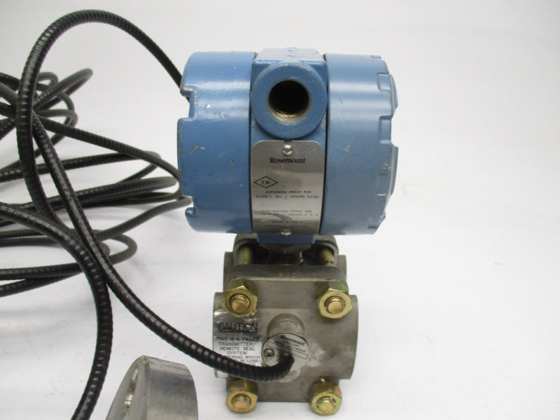 ROSEMOUNT 1151DP4E22S2M1B3 45VDC UNMP
