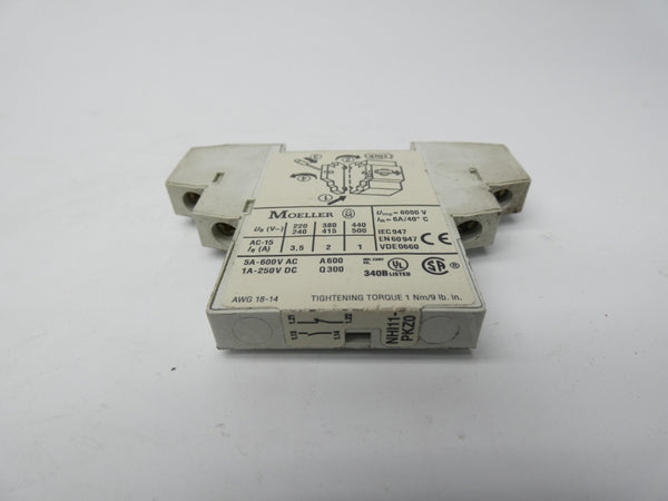 KLOCKNER MOELLER NHI11-PKZ0 600VAC 5A UNMP