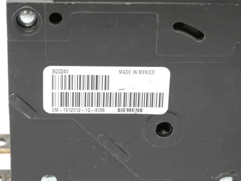 SIEMENS BQD240 277/480V 40A UNMP