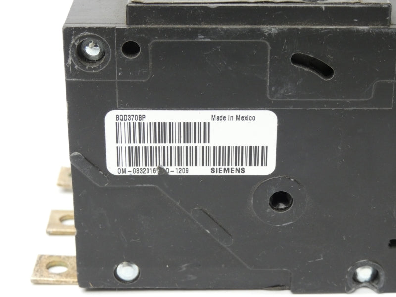 SIEMENS BQD370BP 277/480V 70A UNMP