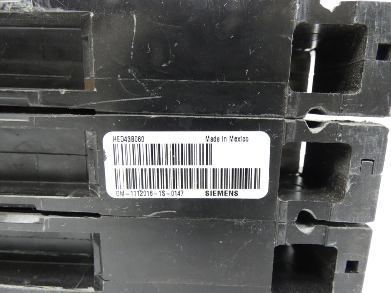 SIEMENS HED43B060 480V 60A UNMP