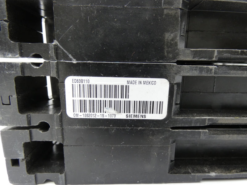 SIEMENS ED63B110 480V 110A UNMP