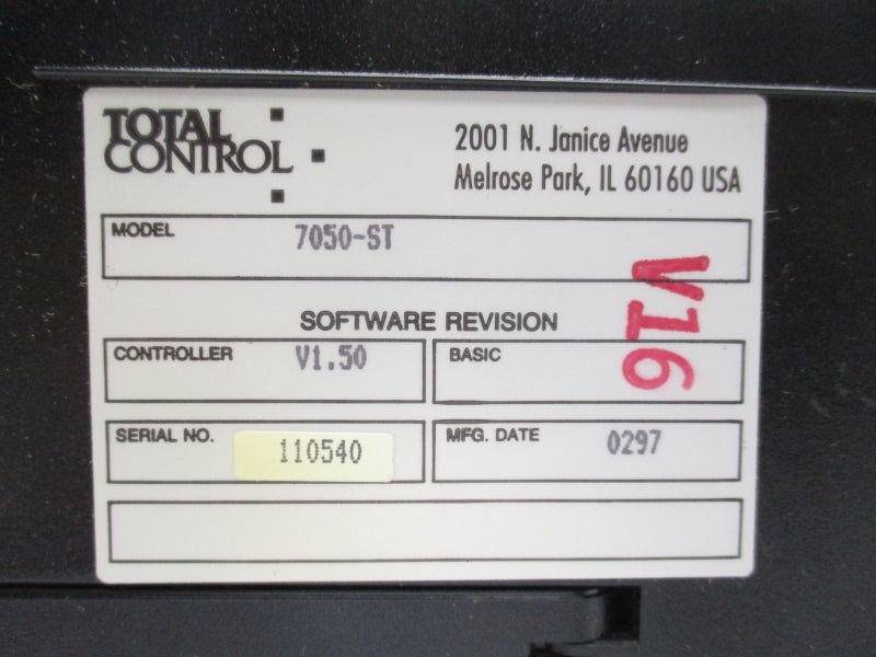GENESIS MACHINERY PRODUCTS INC Z38135 7050-ST NSMP