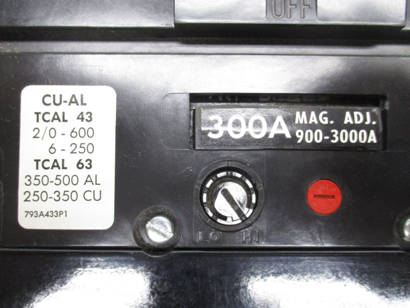 GENRAL ELECTRC TB42F300 600V 300A NSNP