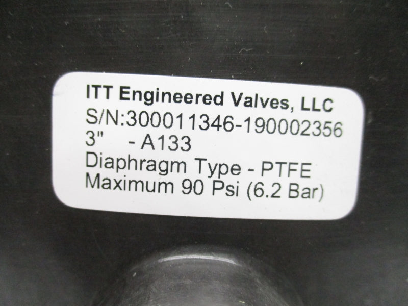 ITT A133 90PSI 3" NSNP