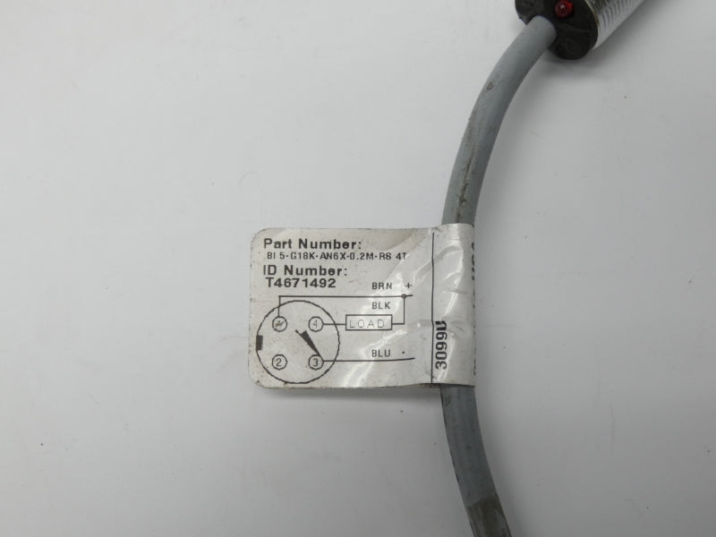 TURCK BI5-G18K-AN6X-0.2M-R84T T4671492 UNMP