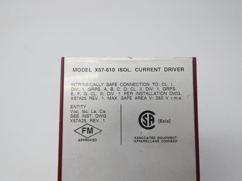 RONAN X57-610 28V UNMP