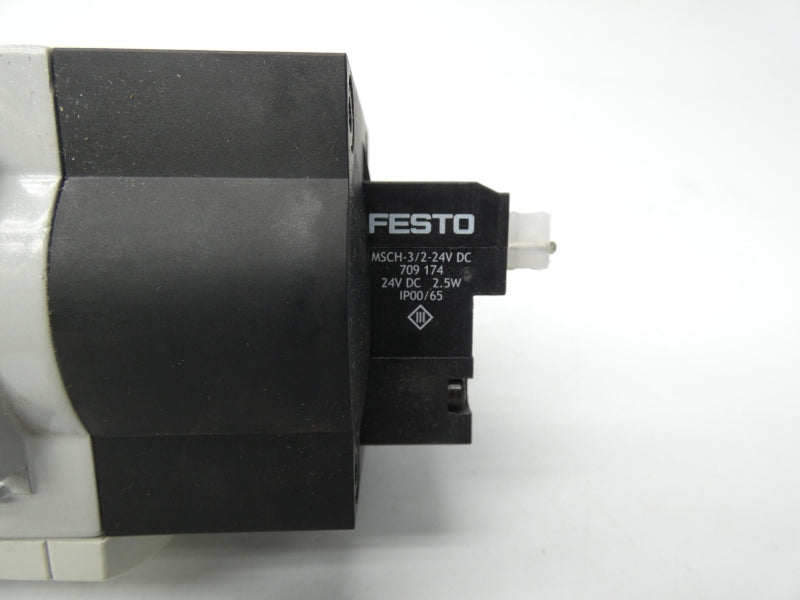 FESTO MS6-SV-1/2-C-10V24-S-AD7 548713 15-30VDC 145PSI UNMP